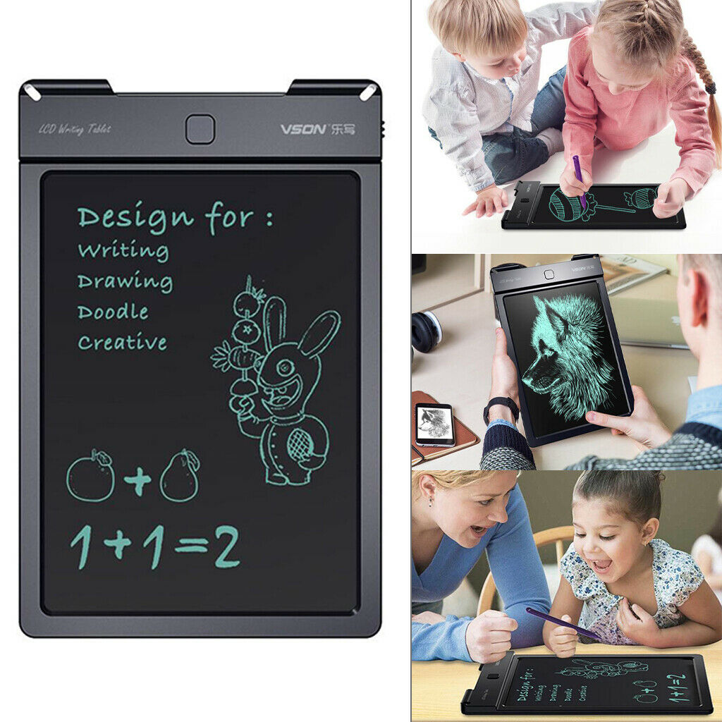 13" LCD Electronic Writing Drawing Doodle Tablet Pad Board with Pen for Kids