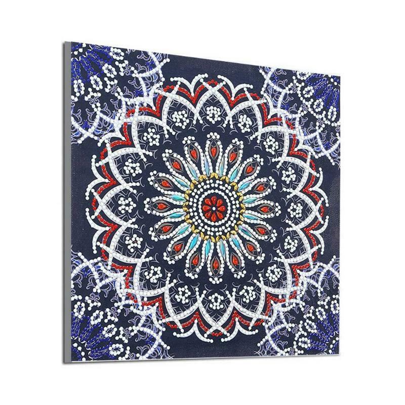 Mandalas DIY Special Shape 5D Luminous Diamond Painting Kits Home Wall Decor