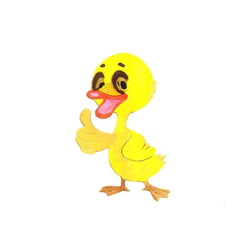 Cute Cartoon Duck Carbon Steel Cutting Dies DIY Scrapbooking Photo Album Paper
