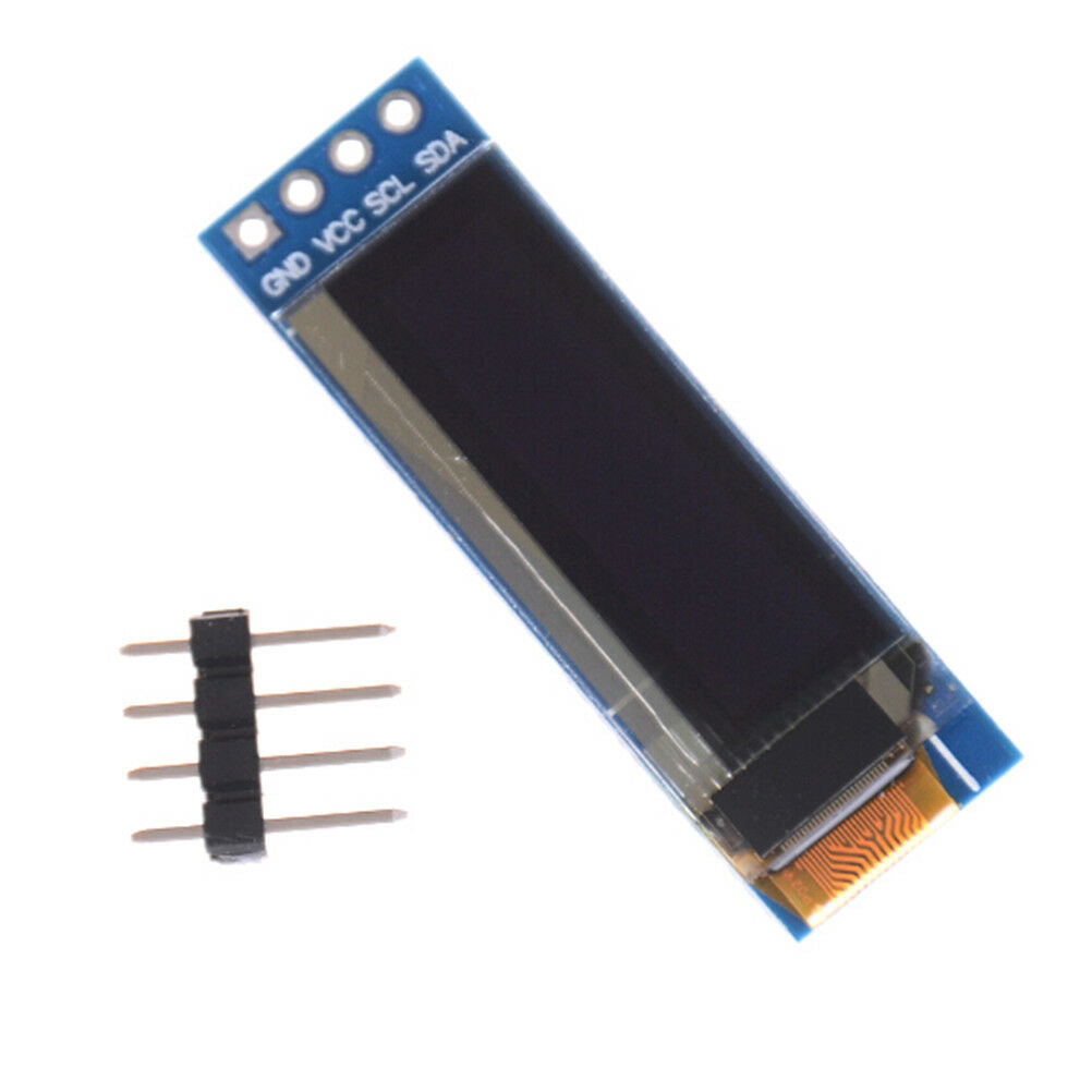 iic i2c 0.91" 128x32 blue oled lcd display module 3.3v 5v for arduino Y1