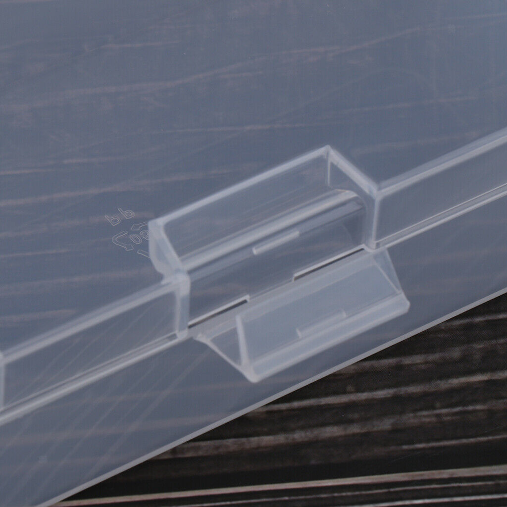 Multipurpose Tools Transparent Plastic Container 19.5 X9 X 4.5 Cm