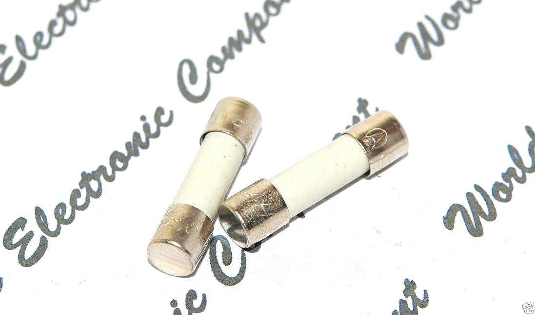 10pcs - (T) 2.5A (2,5A) 250V 5x20mm Ceramic Fuse - Taiwanese Brand