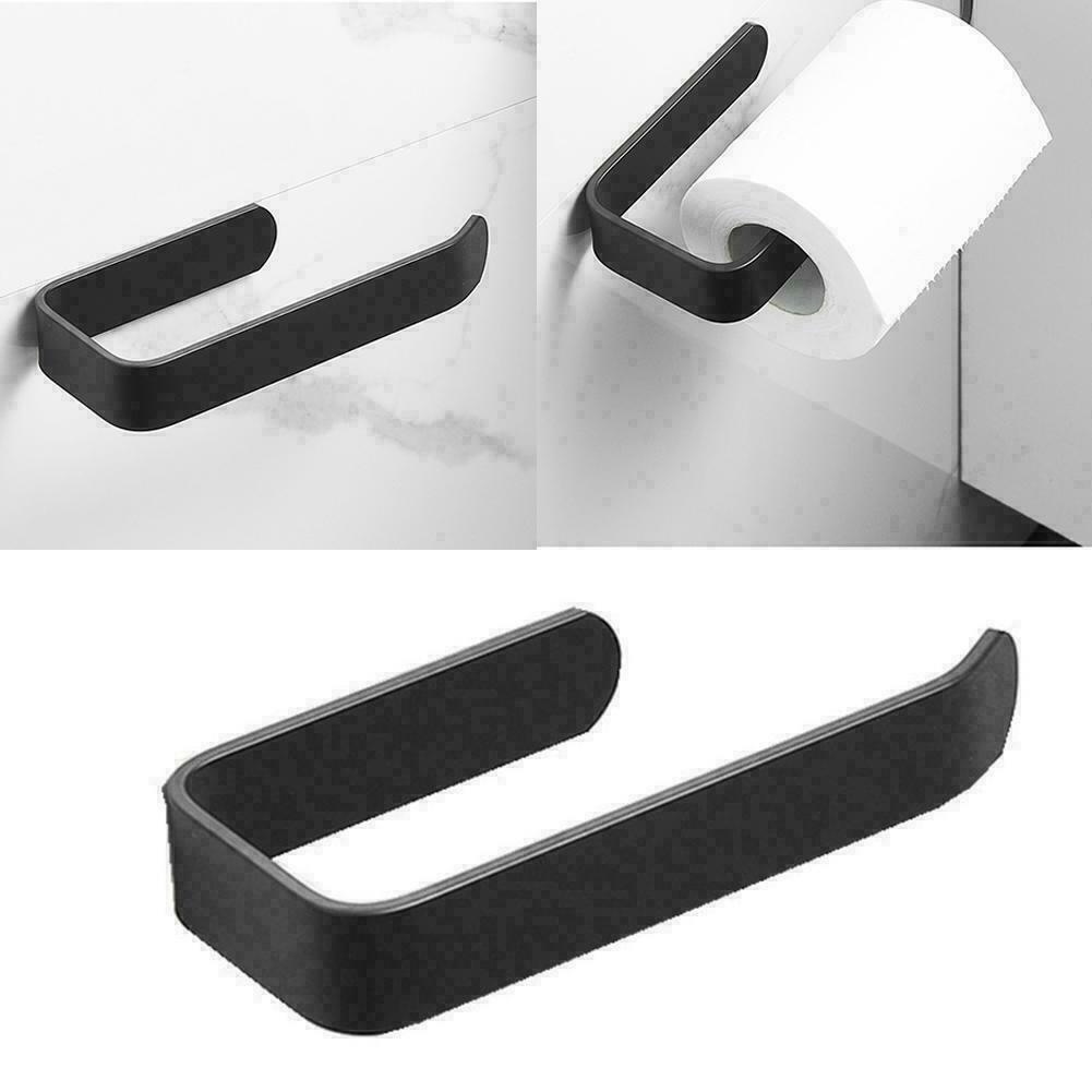 Stainless Steel Wall Mounted Toilet Paper Holder Rack Tissue Roll Stand Bathroom