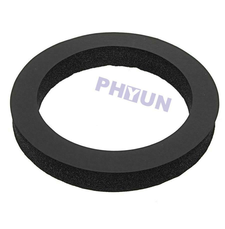 4 Pcs 6.5 in Rubber Foam Car Speakers Soundproof Cotton Rings Beautify the Sound