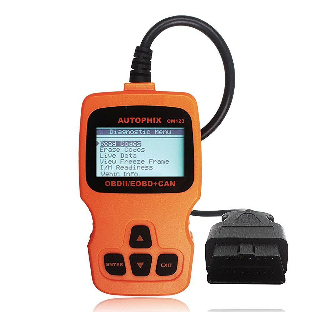 OM123 OBDII OBD2 EOBD Car Vehicle Code Reader Scanner Auto Diagnostic Scan Tool