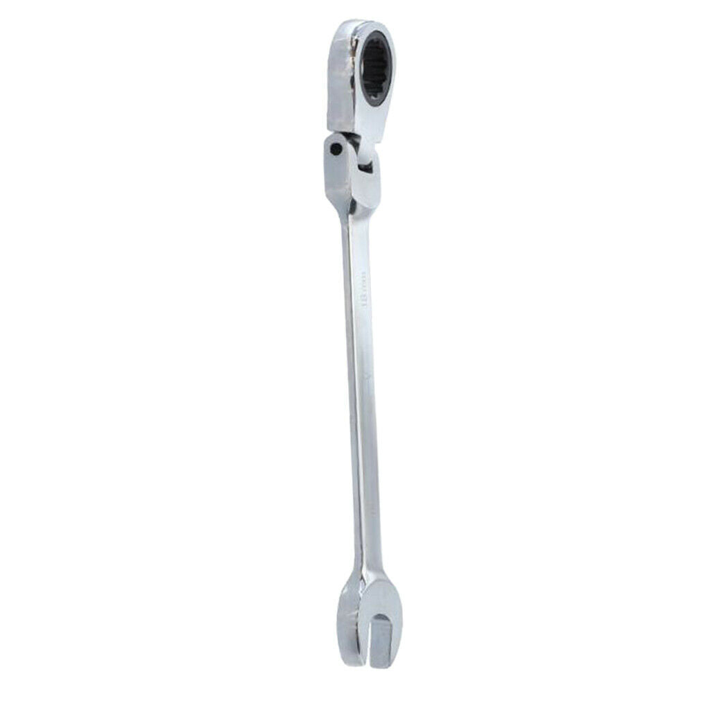 Double Head Ratchet Spanner Ratcheting Wrench Spanner Garage Hand Tools 9mm