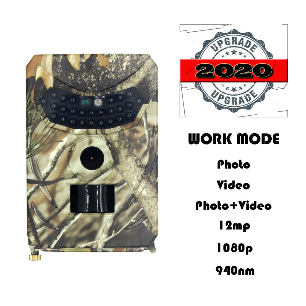 Outdoor Waterproof Hunting Trail Camera Cam HD Video Camcorder