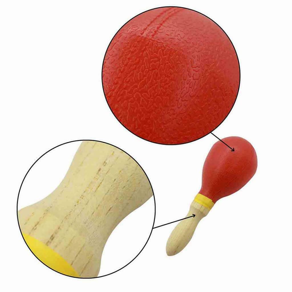 Wood Sand Hammer Handbell Musical Maracas Percussion Concert Supplies