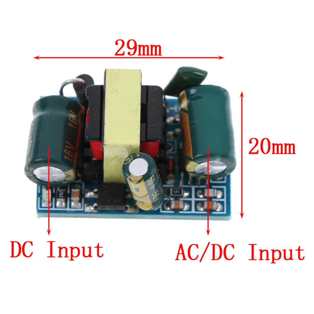 110V/220V to 3.3V 700mA 2.3W AC-DC power supply converter step down mod .l8