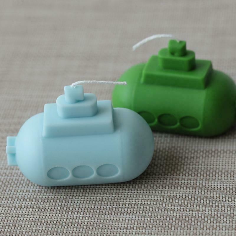Creative Submarine Candles Silicone Mold Aromatherapy Candle Silicone Soap Mold