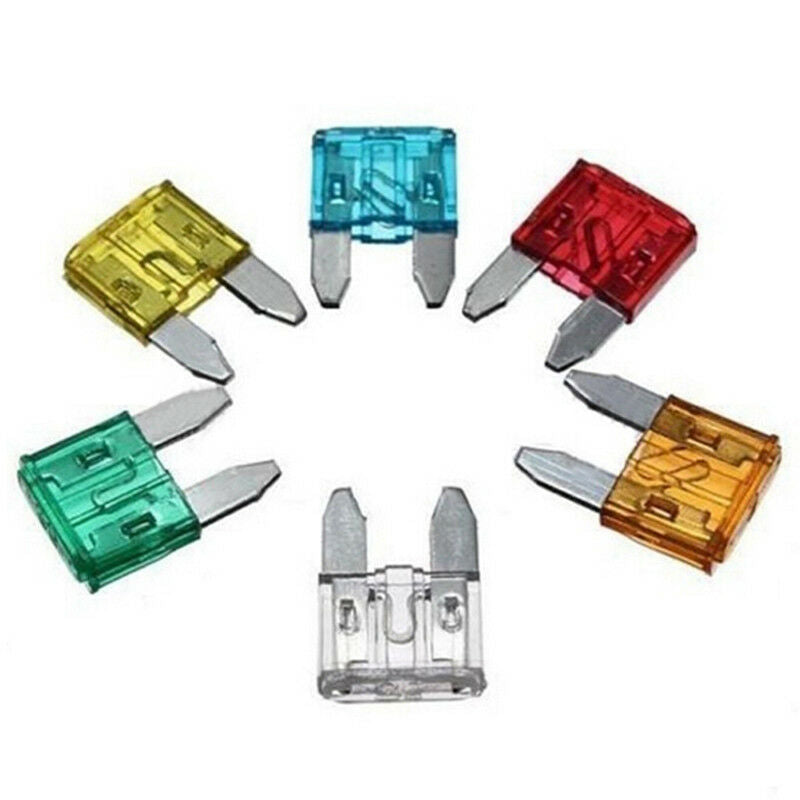 60x Mini Blade Fuses Auto Car Truck Assortment Fuse Kit 5A 10A 15A 20A 25.l8
