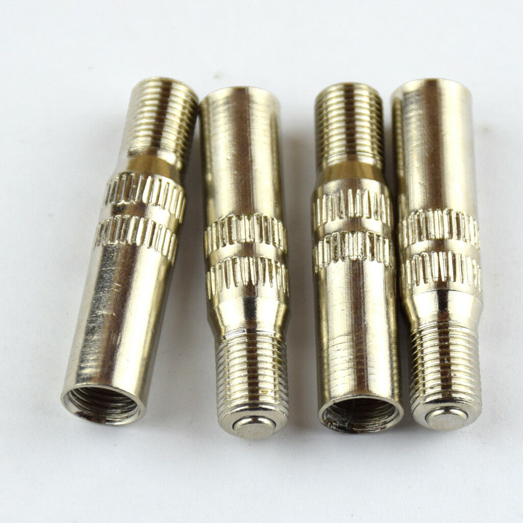 4PCS Car Vehicle Bike Motorcycle Copper Tire Tyre Valve Extension Caps 39mm