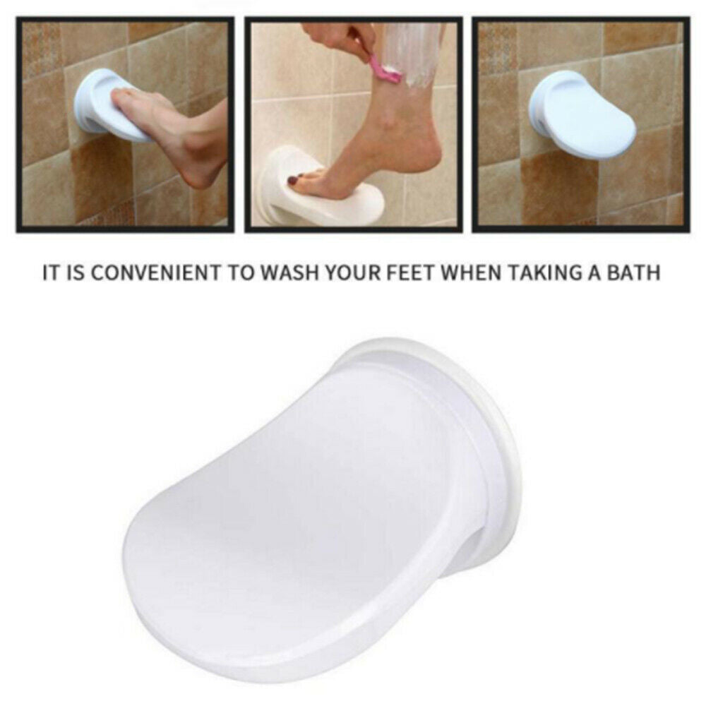 Bathroom Non Slipping Wash Foot Rest Shaving Pedal Plastic Shower Step Holder