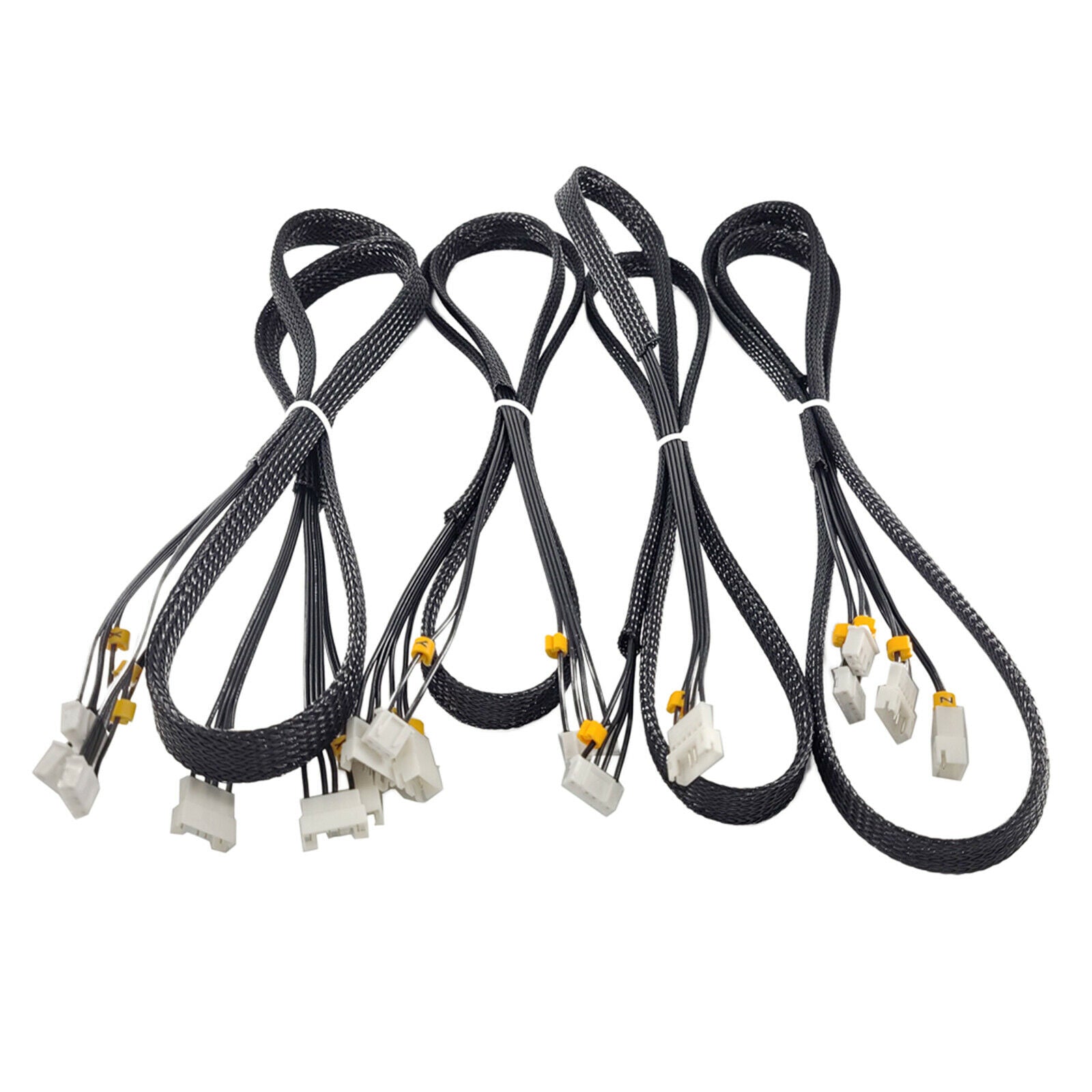 4x XYZZ Axis Stepper Motor Limit Switch Cables for Ender-3 CR-10s /S4/S5 1m