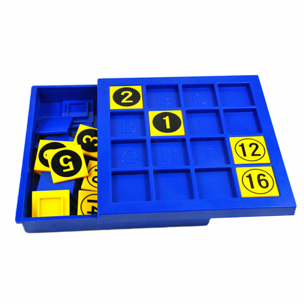 16 Pack Sudoku Board Game Digital Math Block Brain Teasers Kids Educational
