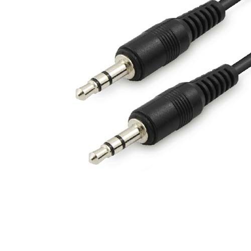 3.5mm AUX Stereo Audio Cable Lead For RCA Portable Mobile Bluetooth Speaker