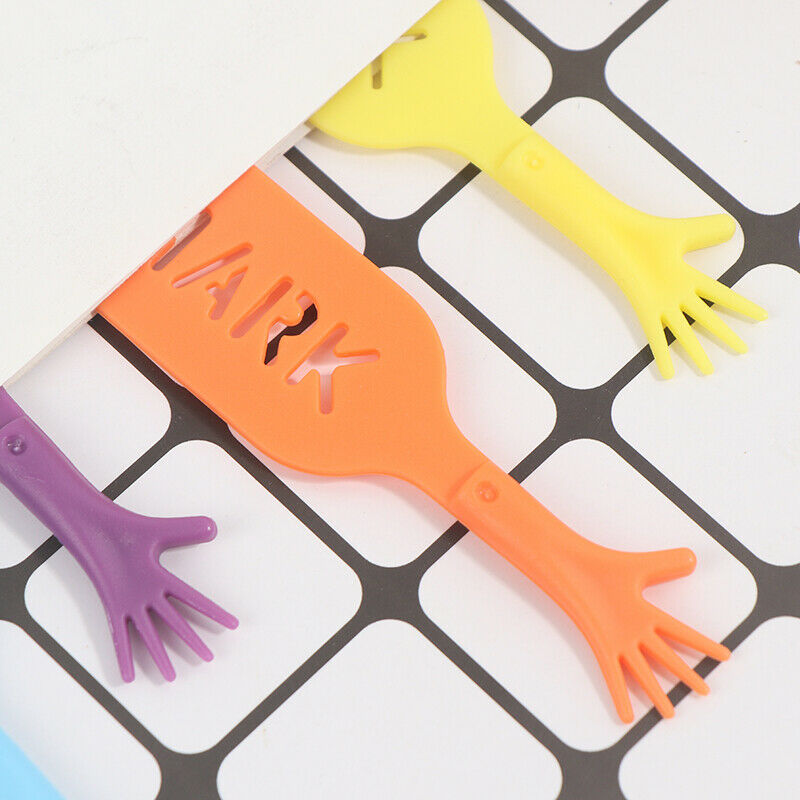 4 pcs / lot 'Help Me' Colorful Bookmarks Reading Item For Children Stationery Tt