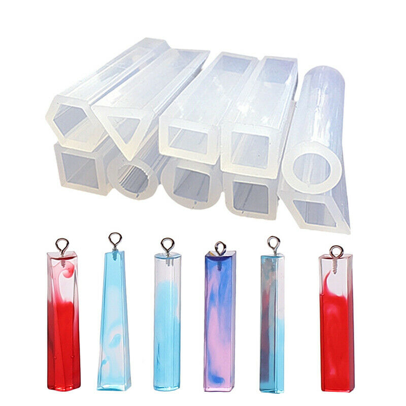 Assorted Shape Silicone Earring Necklace Pendant Mold For Epoxy Soap Moul.l8