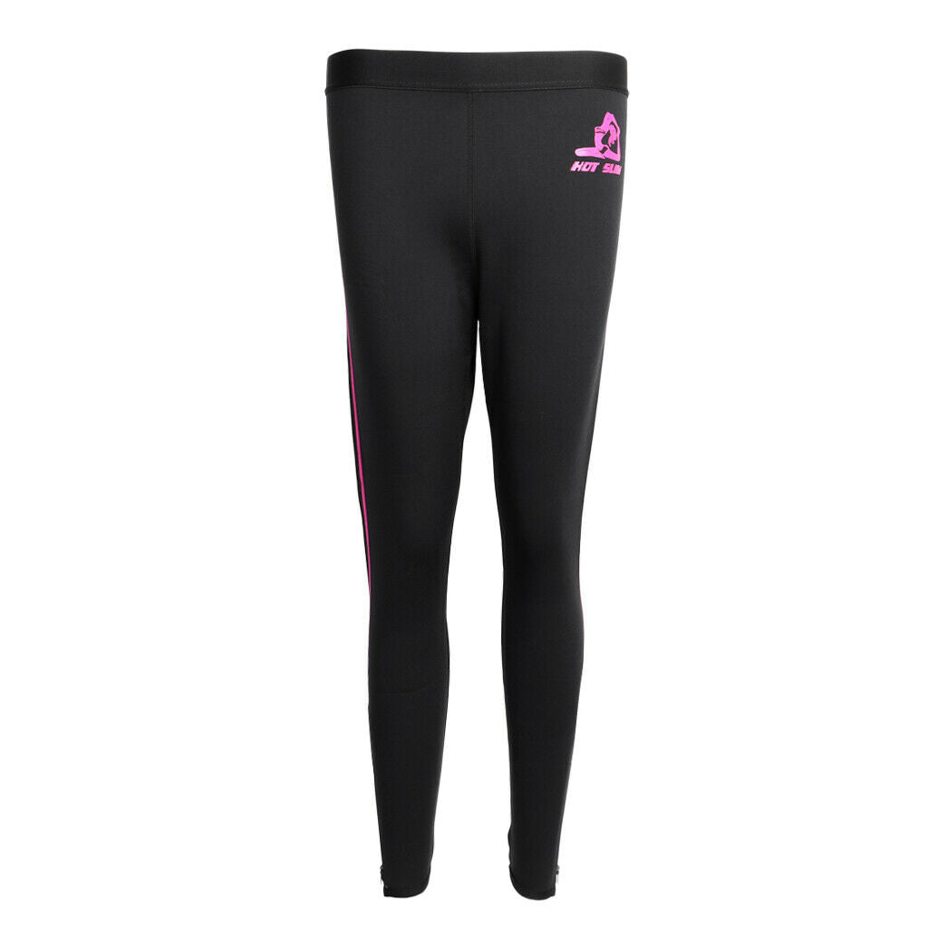Women Neoprene Body Shaper   Burner Fitness Sport Yoga Gym Pants Pink XL