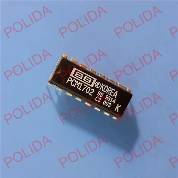 1PCS Audio D/A Converter IC BB/TI DIP-16 PCM1702P-K PCM1702 K PCM1702K PCM1702PK