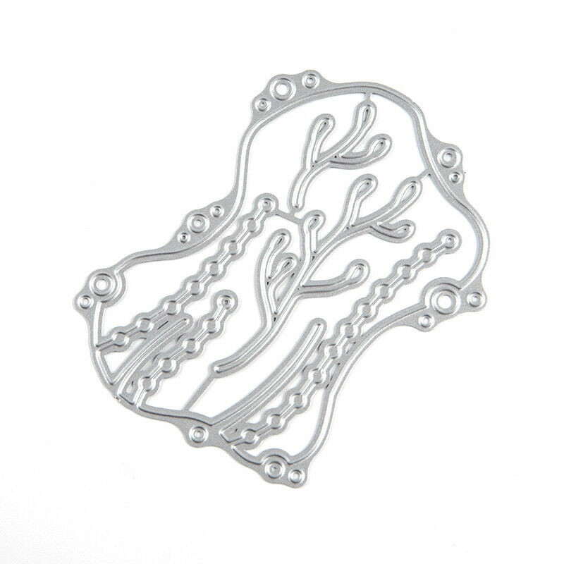 Metal Cutting Die Kelp Background Diy Scrapbooking Photo Album Decorative Cr NC