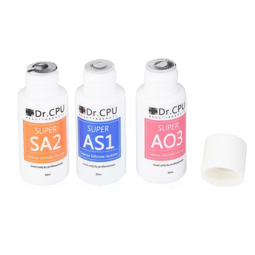 3PCS/set Hydra Machine Aqua Peel Concentrated Solution AS1 SA2 AO3 Facial Serum