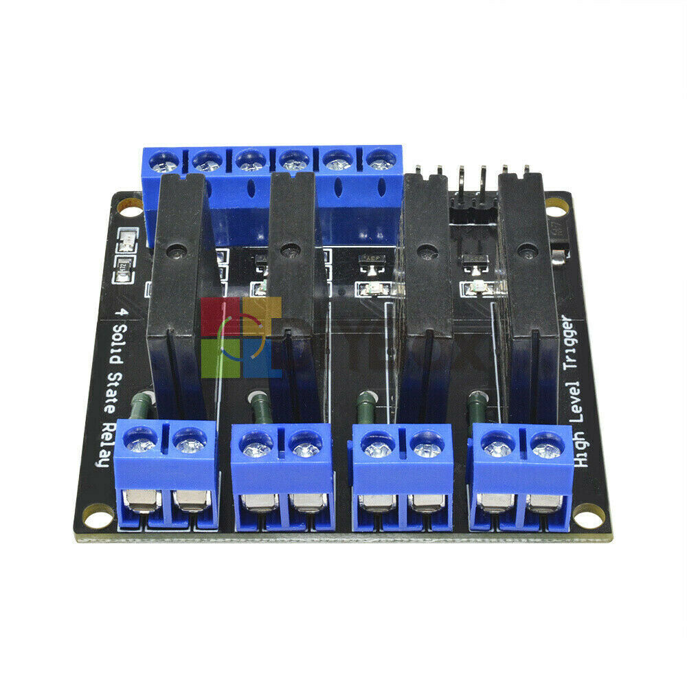 DC 5V 4 Channel OMRON SSR G3MB-202P Solid State Relay Module For Arduino