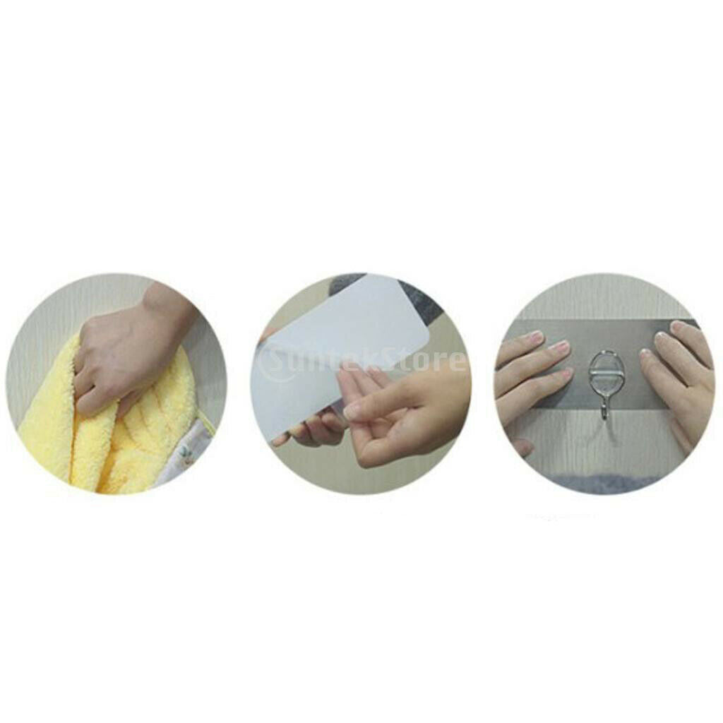 2 Pieces Wall Hooks Adhesive Hanger For Organized Wall Home House Office