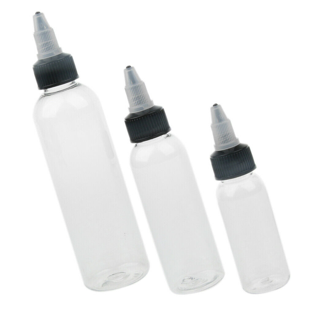 100x 30ml Pour-Spout Bottles Oil Dispensing Bottles, Waterproof, Lightweight And