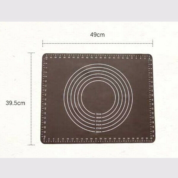 Silicone Baking Mat Pizza Tool Bakeware DIY Baking Mat Sheet Cake Non-Stick