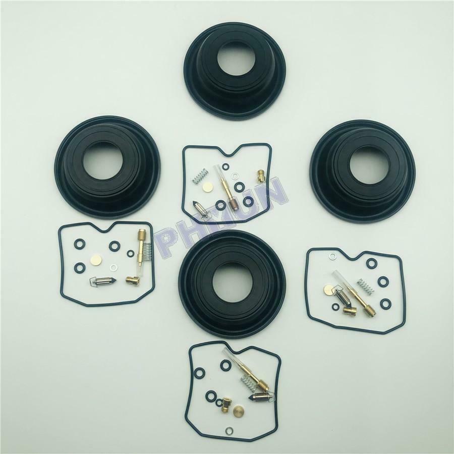4x Carb Carburetor Repair kit For Kawasaki EN500A ZL600A ZR1100A1 Part# 18-2639