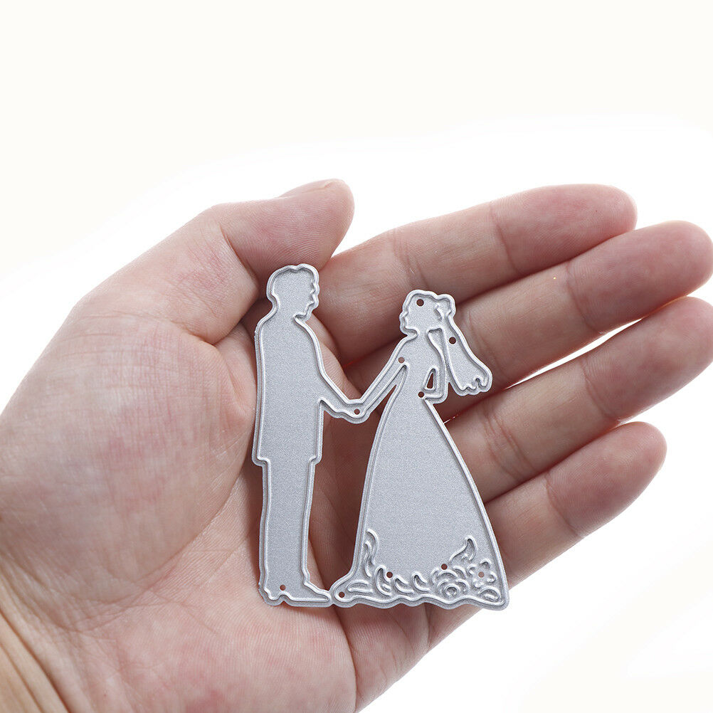 Metal Bride Groom Wedding Cutting Dies Stencils For DIY`Scrapbooking Phot.l8