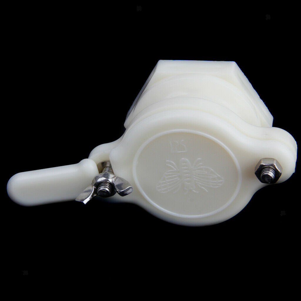 38mm Functional White Plastic Honey Pusher Beekeeping Tool