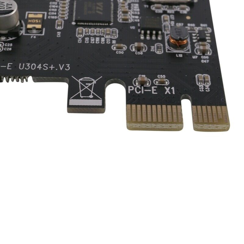 4 Port Usb 3.0 Pci Express Expansion Card Pcie Pci-E Usb 3.0 Host Controller 4U9