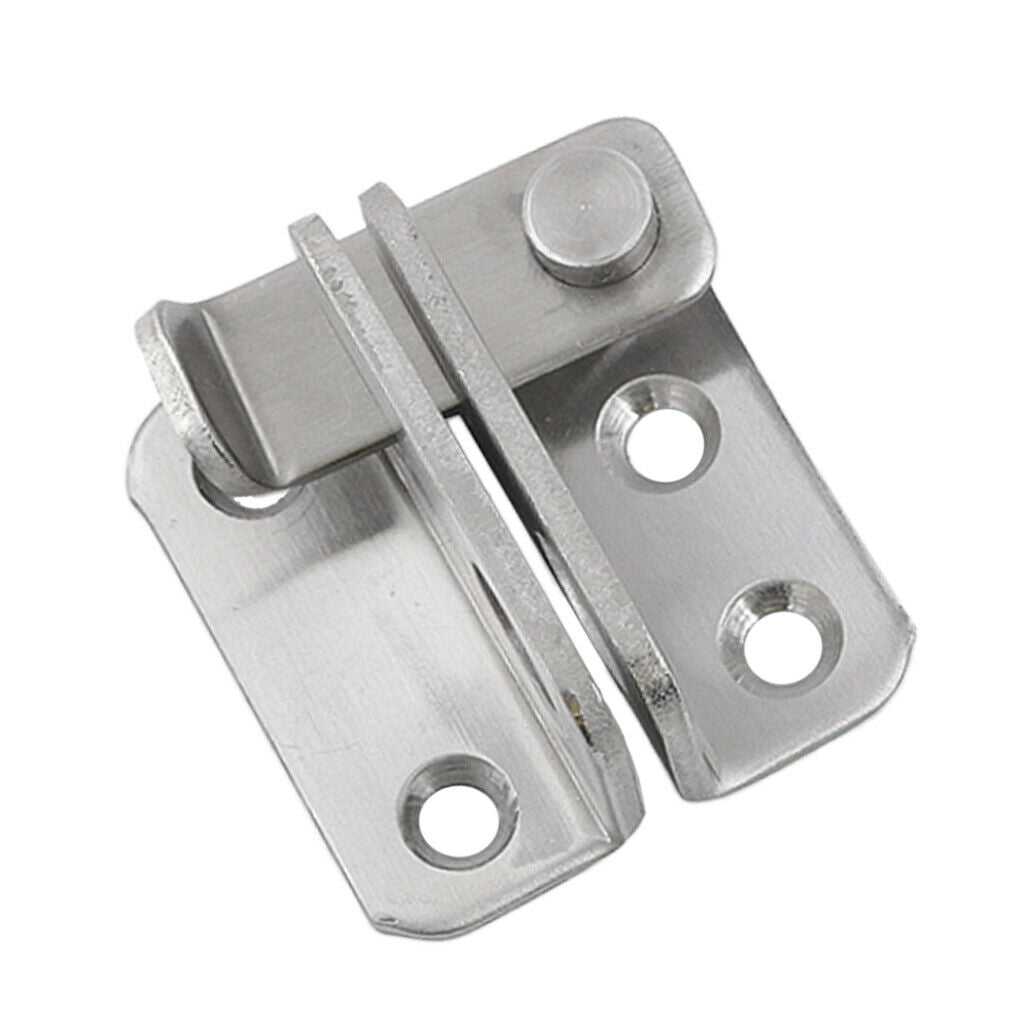 Stainless Steel Door Latch Lock Safety Guard Latches Door Security Hasp B