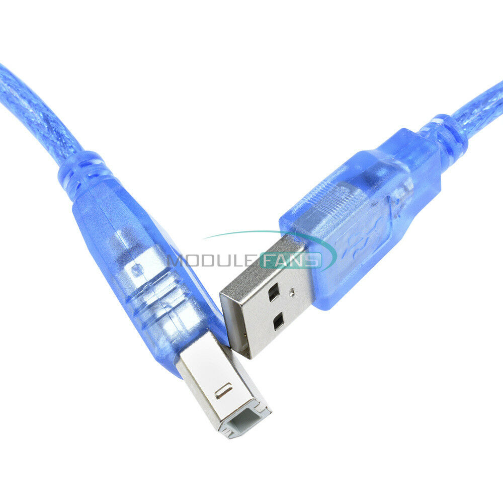 USB 2.0 A Male to Type B Plug Cable For Computer/Printer/Fax Lead 30CM