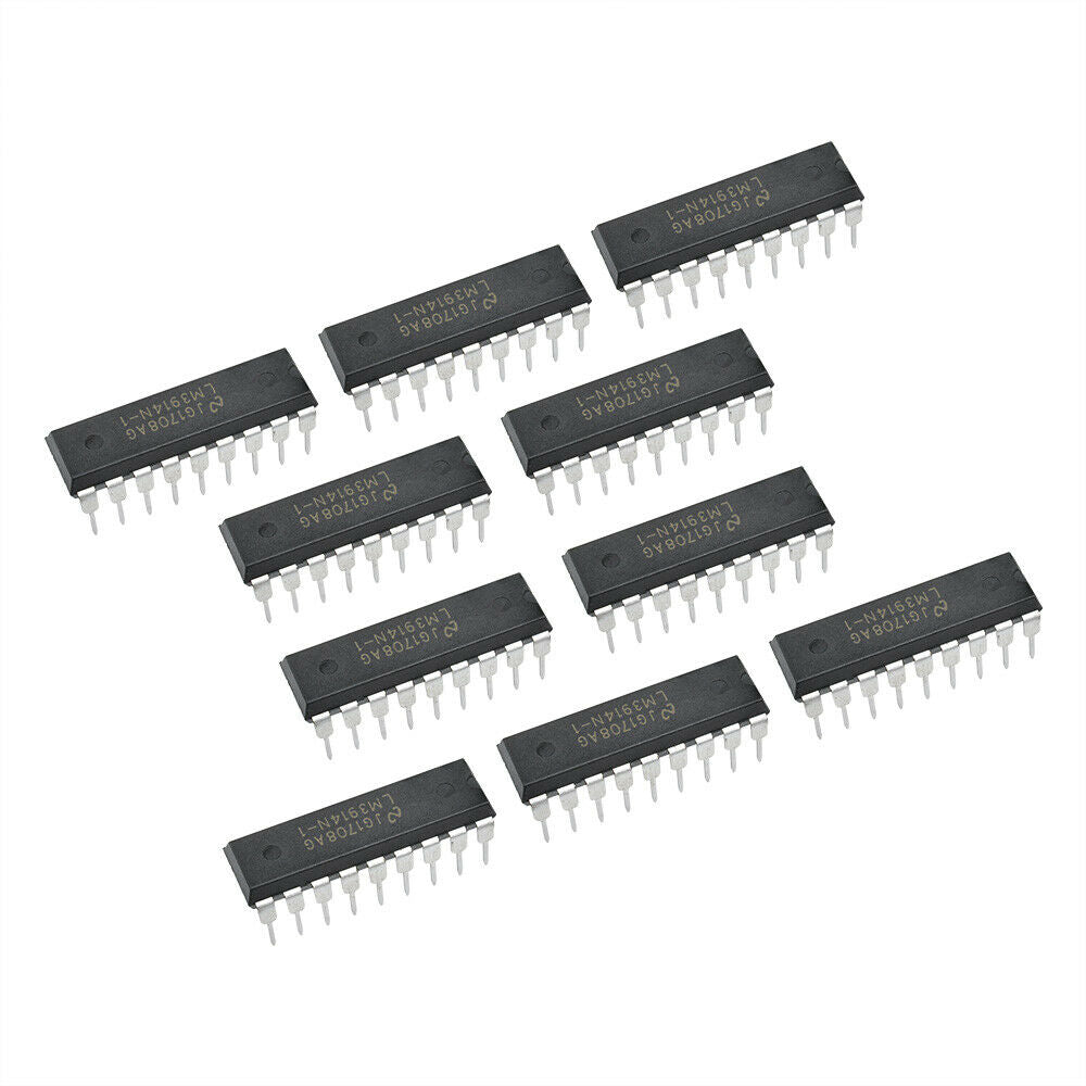 10Pcs LED Display Driver IC NSC DIP-18 LM3914N-1 LM3914N-1/NOPB 18 Pin