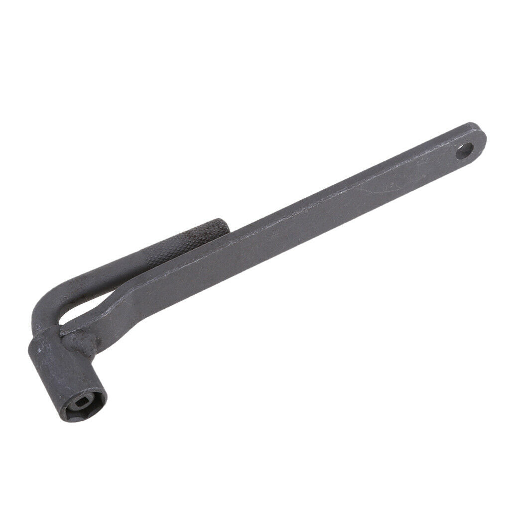 L-Shaped Spanner Wrench Motorcycle Repair Hand Tool with 10mm Connector
