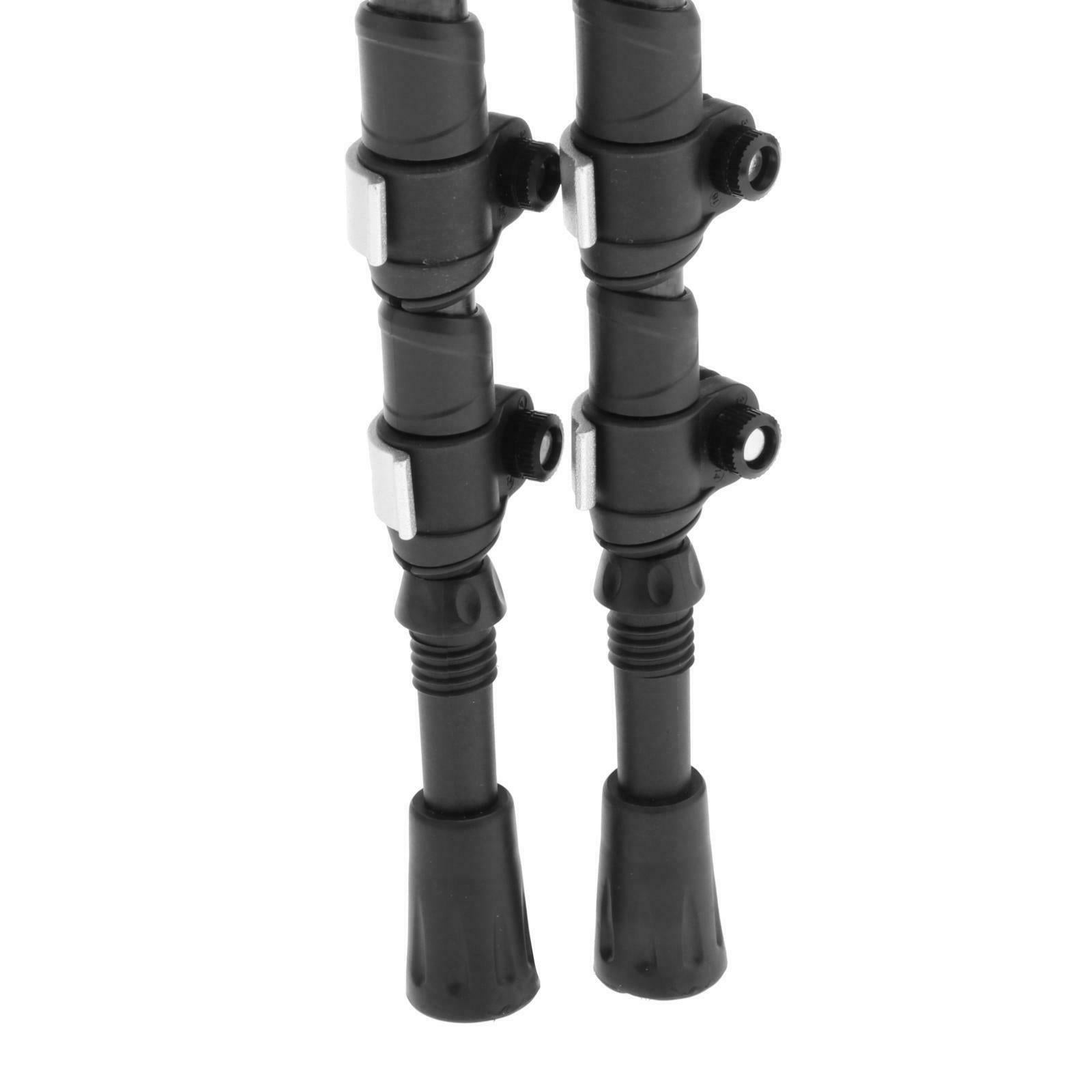 3 Section WALKING STICK Travel Folding Cane Pole Compact Adjustable Lightweight