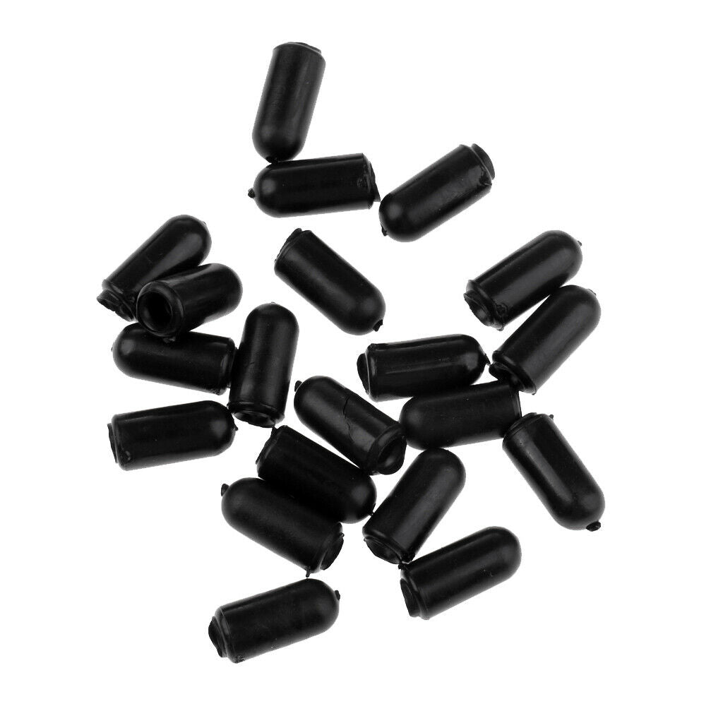 20x fishing shock absorbing rubber buffer beads for rig Hestellen - fishing