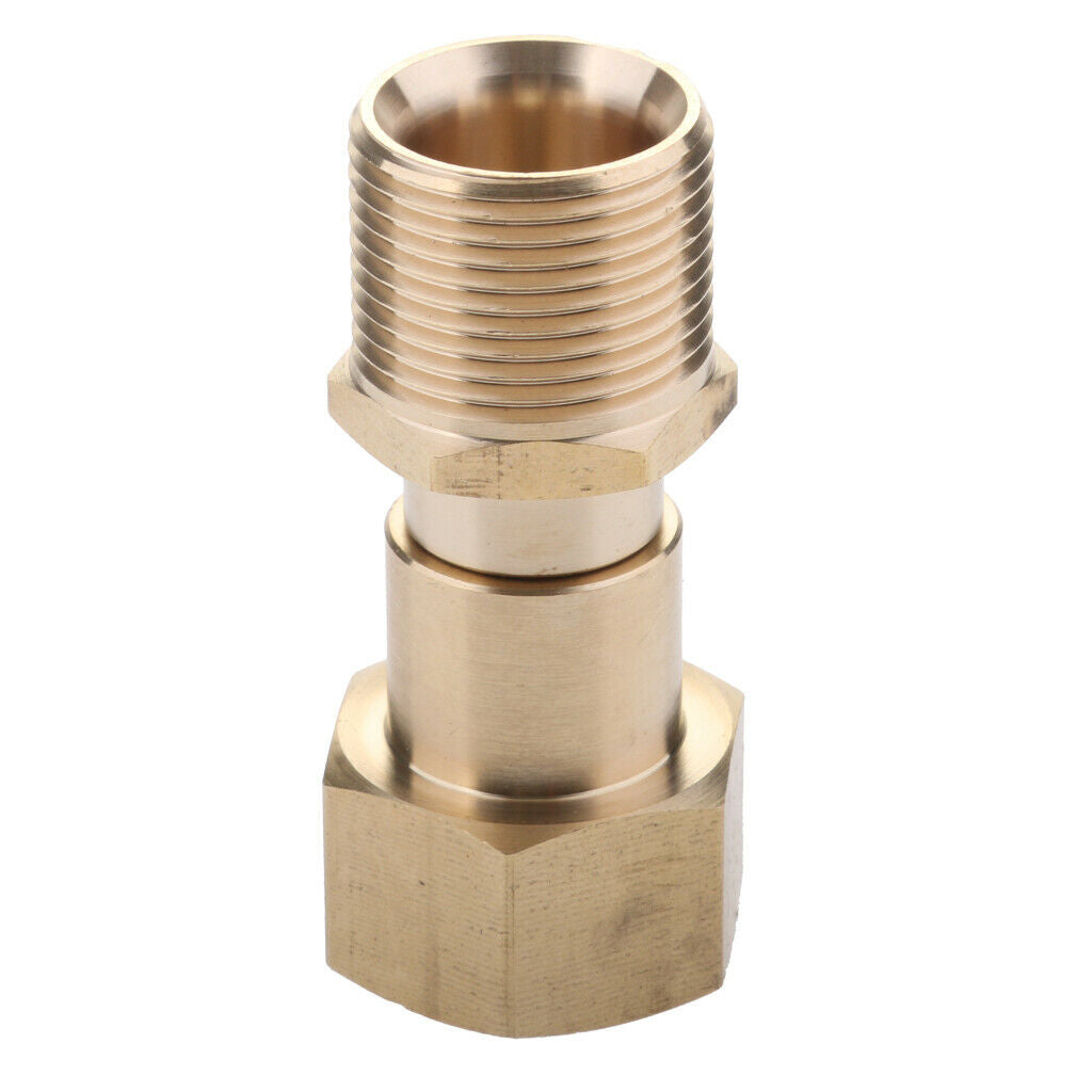Pressure Washer Swivels Brass Hose Coupling Connector Tool 20mm M to 22mm F