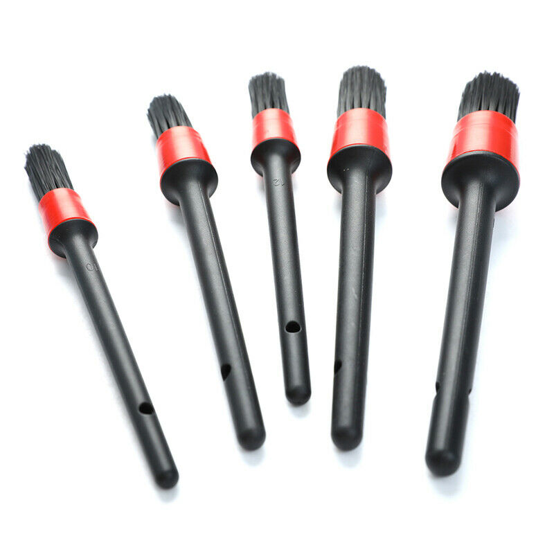 5pcs Car Detailing Brush Car Cleaning Detailing Dashboard Air Clean Brus Pb