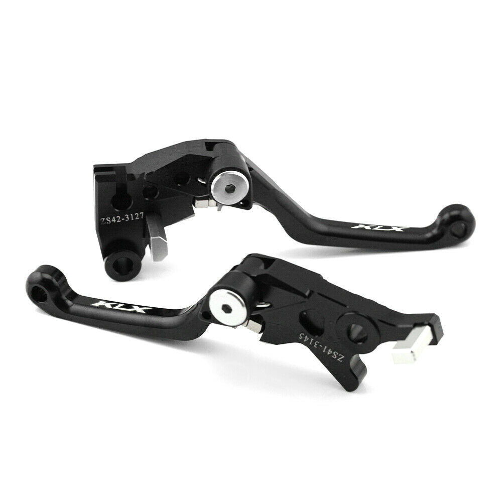 Black Pivot Brake Clutch Lever For KAWASAKI KLX150L KLX230/R KLX250S/SF KLX250