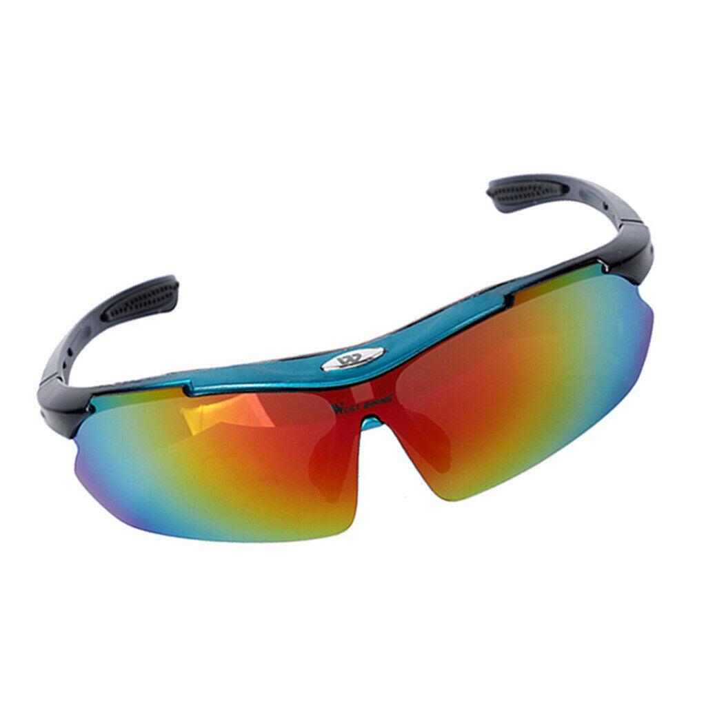 Polarized Cycling Glasses Sports Fishing UV400 Sunglasses Goggles Red