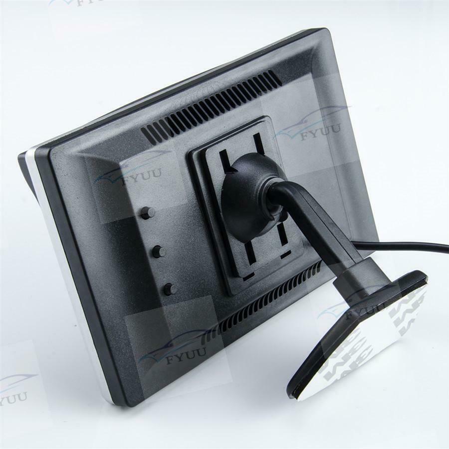 5 Inch Car Monitor TFT LCD HD Reverse Parking Waterproof w/ Dynamic Track Camera