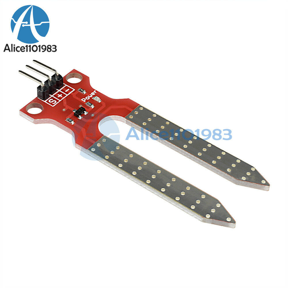 2PCS Soil Humidity Sensor Module Hygrometer Detection Module for Arduino 3.3V/5V