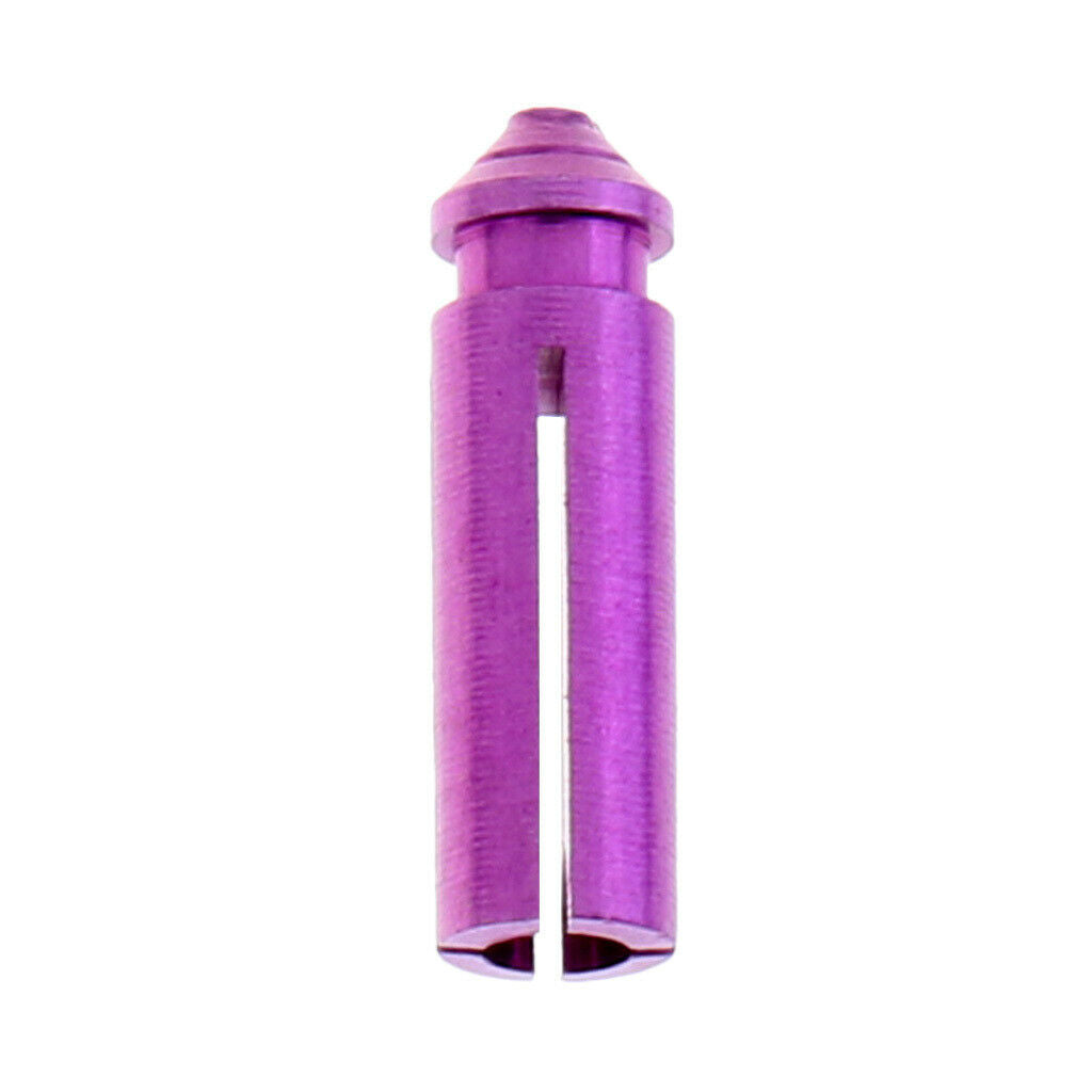 Set of 18 Anodised Aluminum Dart  Savers Protectors (Purple + Blue)