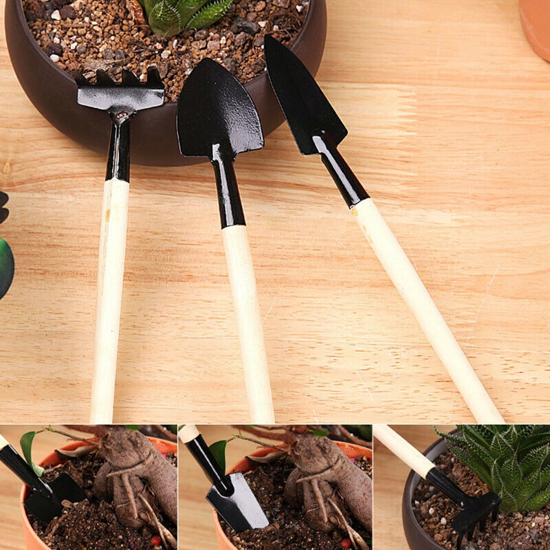 Portable Mini Garden Tools Kit Small Shovel Hoe Gardening Tools T2L9L9