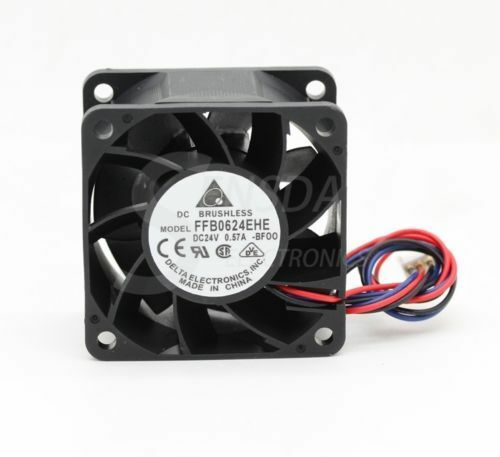 For Delta FFB0624EHE 6038 60mm 6cm DC 24V 0.57A axial case cooling fan
