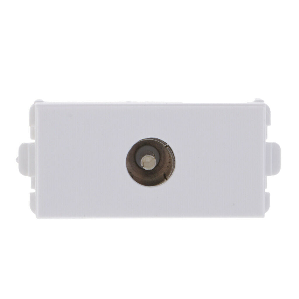Easy Use Coaxial Jack Wall Socket Module Panel Switch Panel Small Home